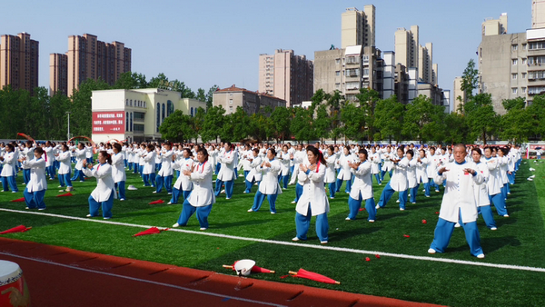 2024年全国老年人太极拳大联动——湖北主会场洪湖(图3)