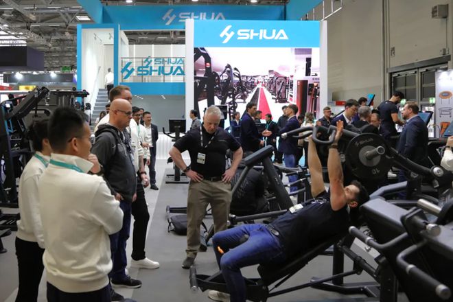 星空智能科技：SHUA舒华让世界看见中国智造实力：舒华体育亮相德国FIBO2025(图1)