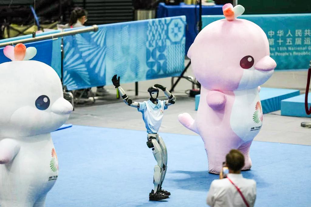 星空体育智能科技：全运会的机器人总动员让我们看见未来(图17)